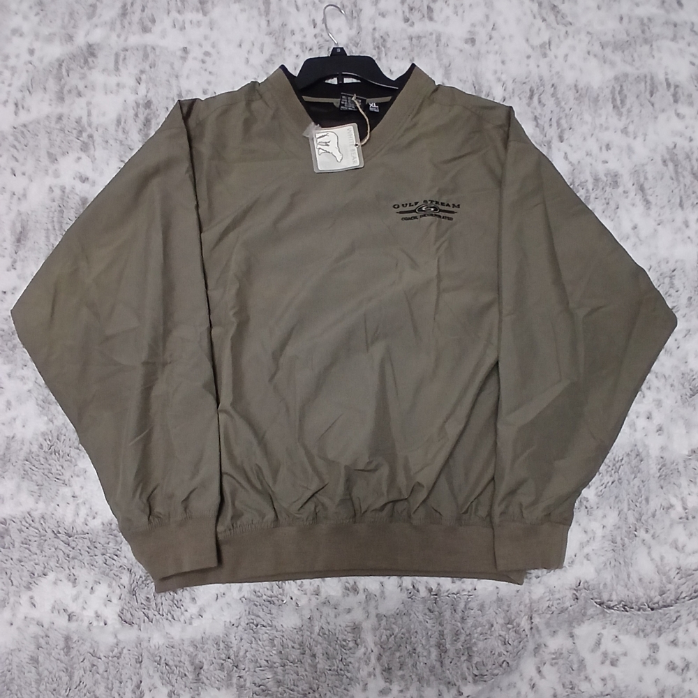 White Barn Khaki Windbreaker Jacket